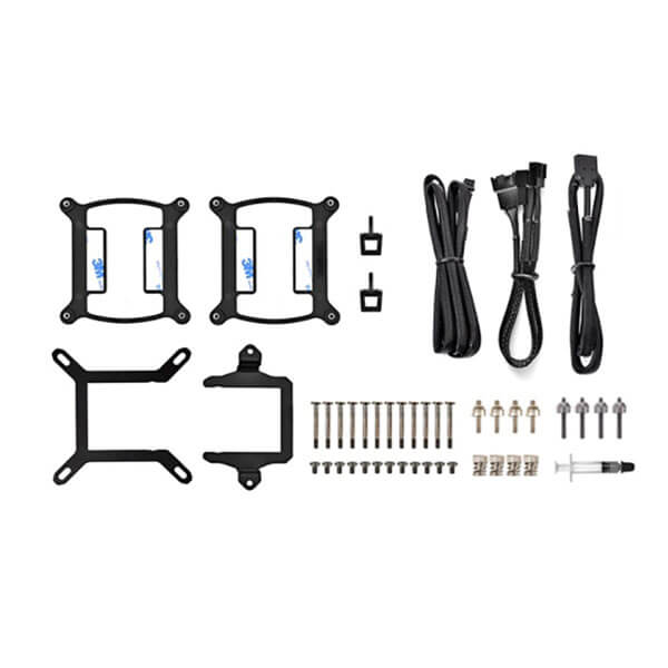 Thermaltake TH240 ARGB Snow Edition 240mm CPU Liquid Cooler with ARGB Controller
